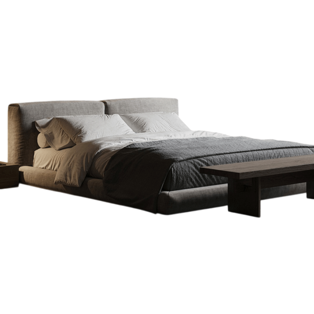 เตียงนอน Mjhomedesigns DC738 6 ft: L196xW230xH80 cm